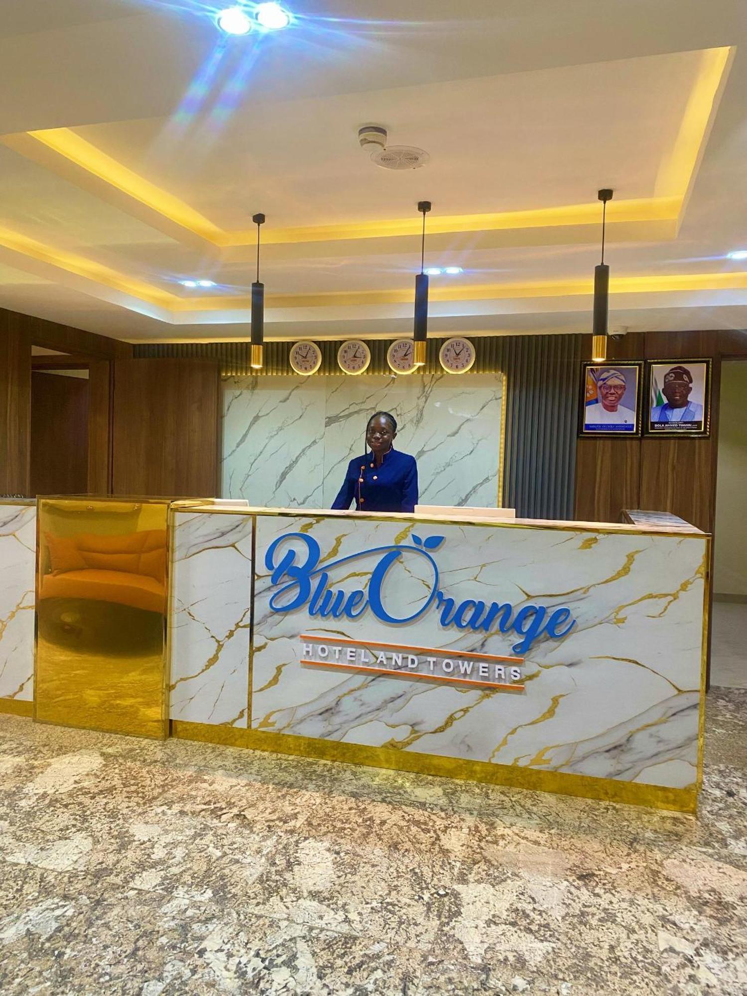 Blue Orange Hotel And Towers Shomolu ภายนอก รูปภาพ